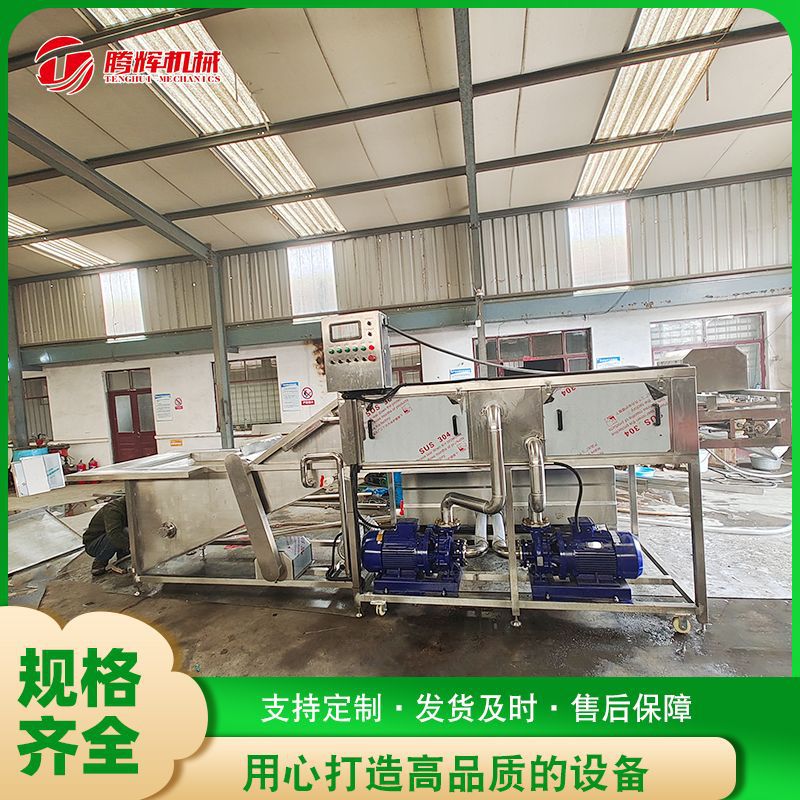 供应鲜姜黄姜清洗机 根茎类植物清洗机 不锈钢姜芽清洗机设备