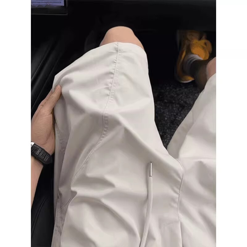 American-style Skewing Sports Shorts Men's Summer Outer Wear Ice Silk Quick-drying Pants Outdoor Basketball Running Casual Pants