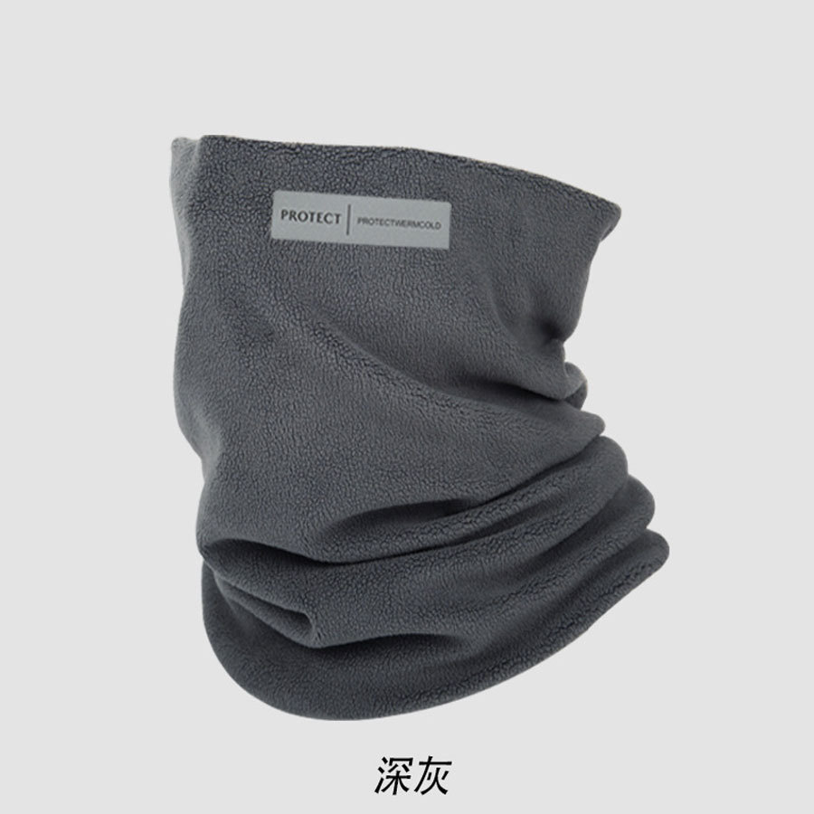 Máscara cálida a prueba de viento para ciclismo de otoño e invierno para hombres Funda multifuncional para cuello para exteriores con orejas colgantes Funda para cuello a prueba de frío Funda para cuello