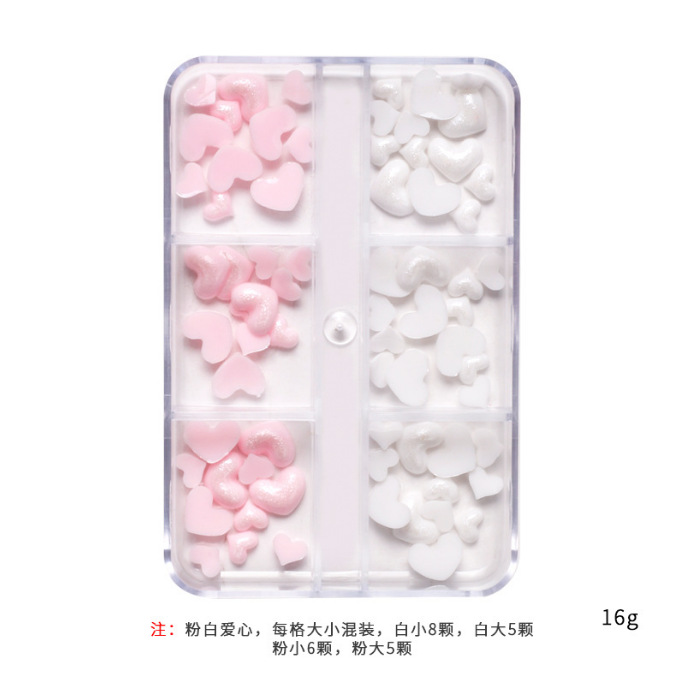 Mermaid Hermione color mezclado in viento material de manicure taladro accesorios de uñas accesorios de joyería de manicure al por mayor