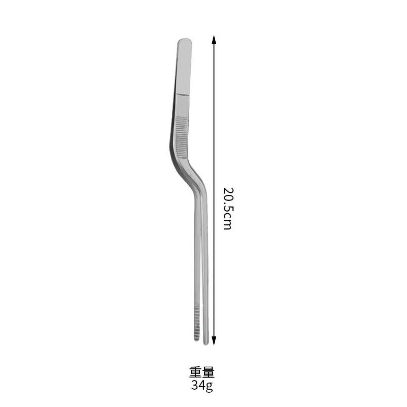 Transfronterizo de 8 piezas de acero inoxidable cucharas de alimentación cucharas de transferencia cucharas de dibujo cucharas de sabor cucharas de alimentación clip