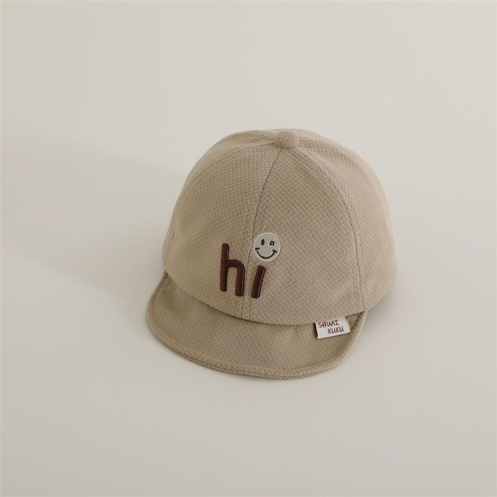 Sombreros para bebés bordados HI primavera y otoño nueva moda para niños niñas bebés coreanos sombreros de béisbol para niños