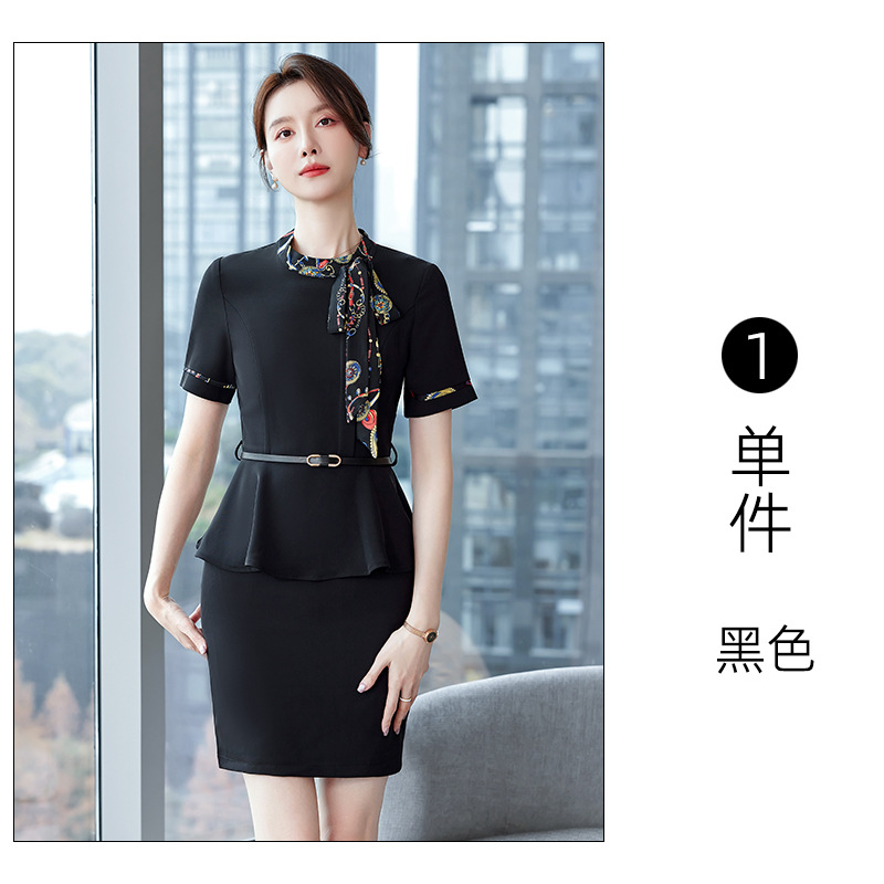 LLY652 black dress (comes with belt)