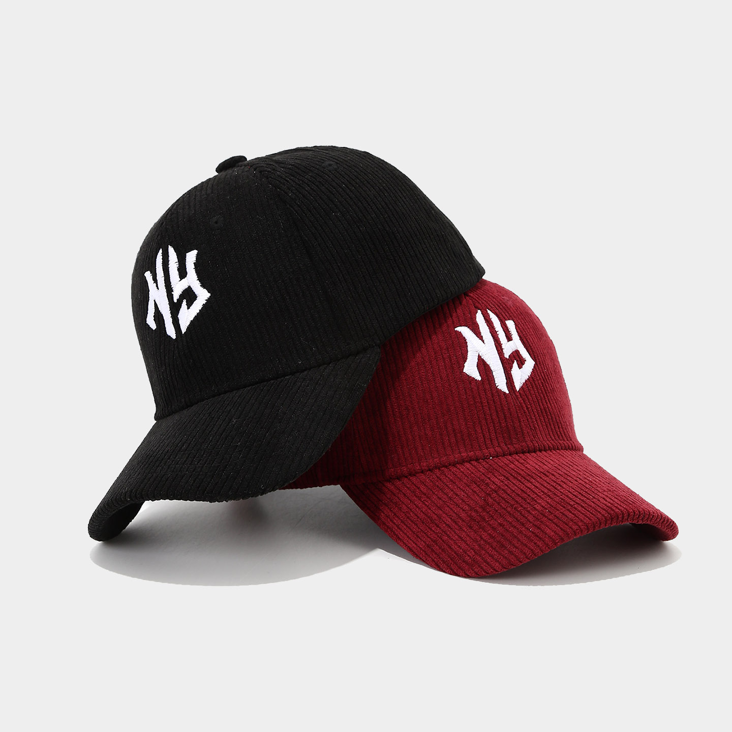Mecha de lámpara gorra de lengua gorra de moda europea y americana comercio electrónico transfronterizo nueva letra NY gorra de béisbol gorra de moda de otoño pareja gorra