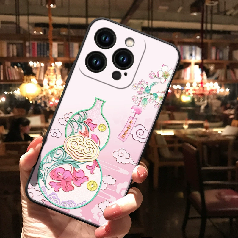 Apple, iPhone15, совместимый iPhone15 Pro, чехол для телефона, силиконовый iPhone12 Pro, на удачу, 17promax