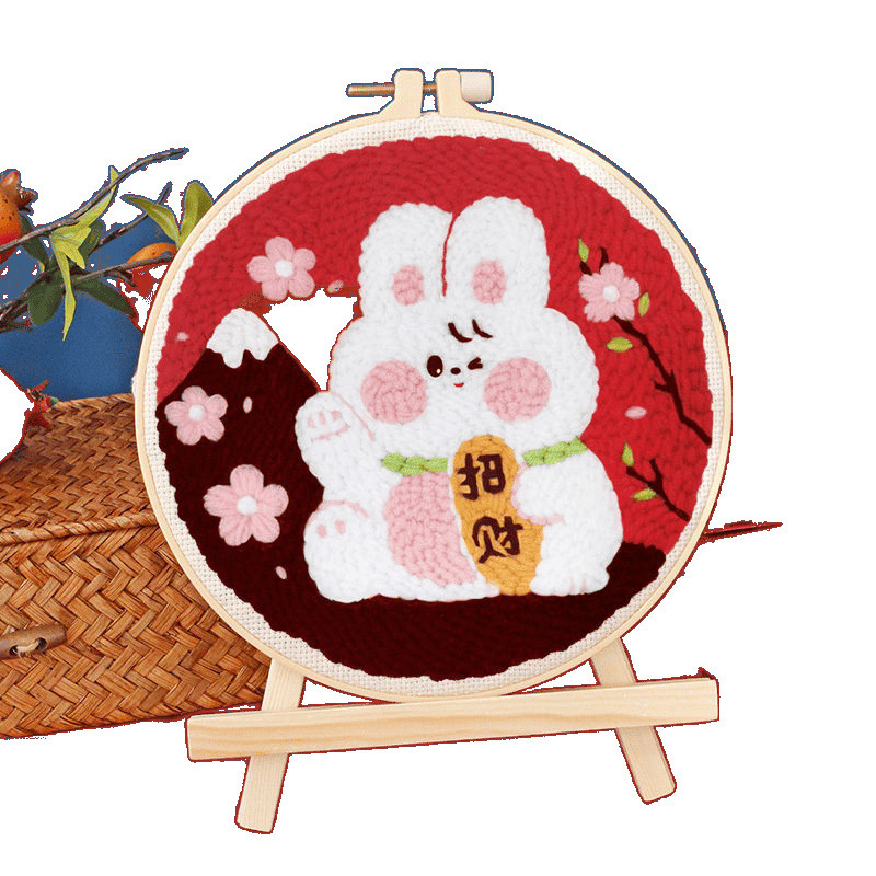 ロシアのスタンプ刺繍手作り diy ウール絵画カップルヘビ年装飾品刺繍ギフト材料パッケージ|undefined