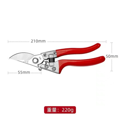 Factory direct supply of pruning shears, fruit tree gardening scissors, fruit flower and tree shears, fruit tree and flower garden tools wholesale