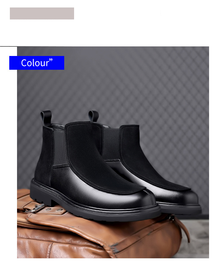 Chelsea boots uomo stivaletti in pelle eleganti e comodi_voghion.com