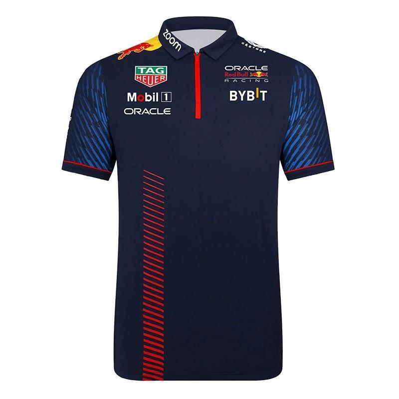 Manufacturer Wholesale F1 Racing Polo Shirts, Kart Racing Suits, Off-Road Cycling Suits, Short-Sleeved T-Shirts, Quick-Drying Team Uniforms