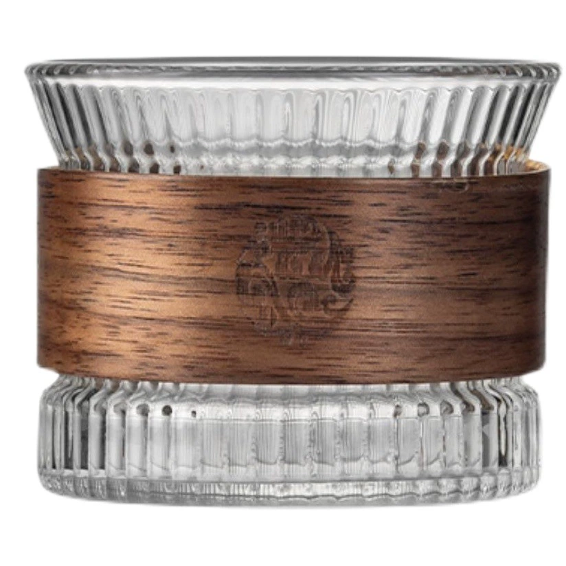 Стеклянная чайная чашка с японским вертикальным узором, противоожоговая изолированная чайная чашка, чайный сервиз, чайный сервиз, персональная мастер-чашка, чай Кунг-фу