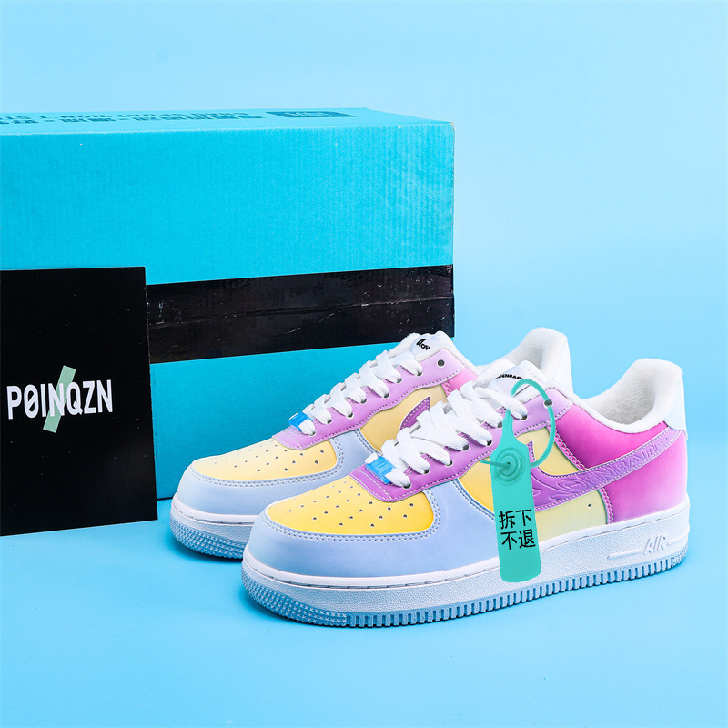 Air Force One Aj Women's Shoes Winter Fleece-Lined Thickened Chameleon Casual Sports Sneakers Couple's Versatile White Shoes for Men Air Force One Aj Women's Shoes Winter Fleece-Lined Thickened Chameleon Casual Sports Sneakers Couple's Versatile White Shoes for Men