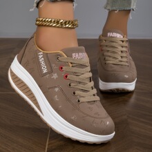 O 85105 Thick Sole Platform Casual Sport Shoes ��������˶�
