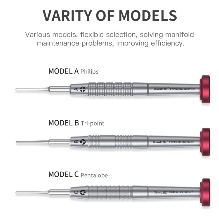 Qianli iFlying 3D Flying Aluminum Handle Drivers, Cross Type