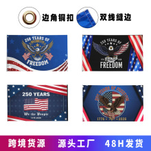 250th Anniversary flag3X5FT�羳���S�����o��������ӆΌ����