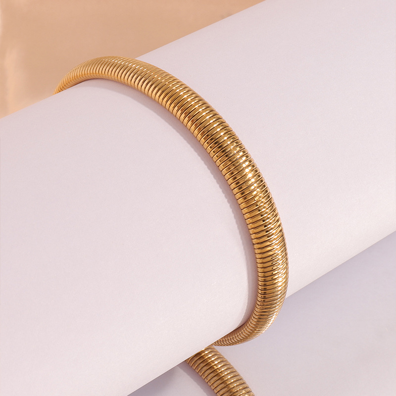 Pulsera de cadena elástica de 6MM