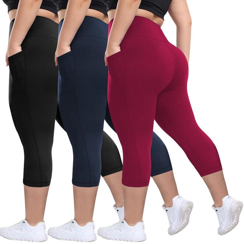 E 40187 Milk Silk Yoga Capris Milk Silk Yoga Pants