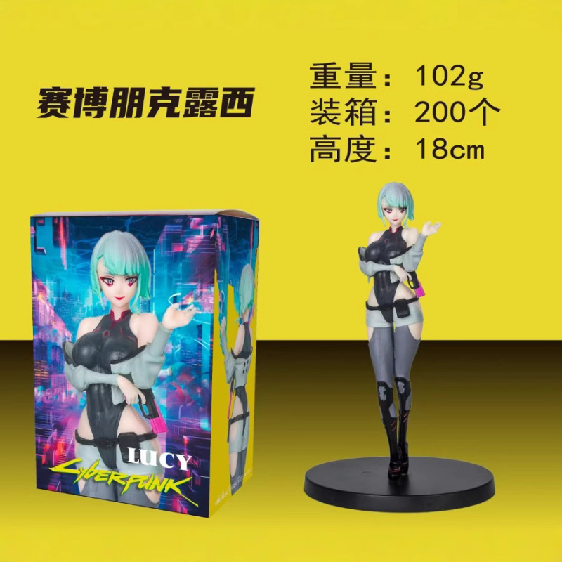 Cross-border New Game Anime Cyberpunk Edge Runker Lucy David Rebecca Hand-held Ornaments