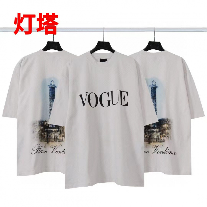 高品質クロスボーダーアメリカンスタイル25ss夏新作No.10ユニフォームレタールーズ半袖Tシャツ卸売|undefined