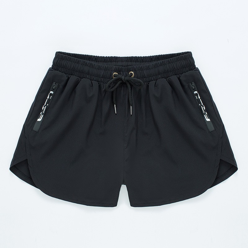 Wholesale beach pants men's quick-drying waterproof loose plus size boxer stretch professional men's swimming trunks hot spring pants