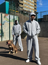 高质量Corteiz美式hiphop嘻哈街舞刺绣字母针织卫裤男运动束脚裤