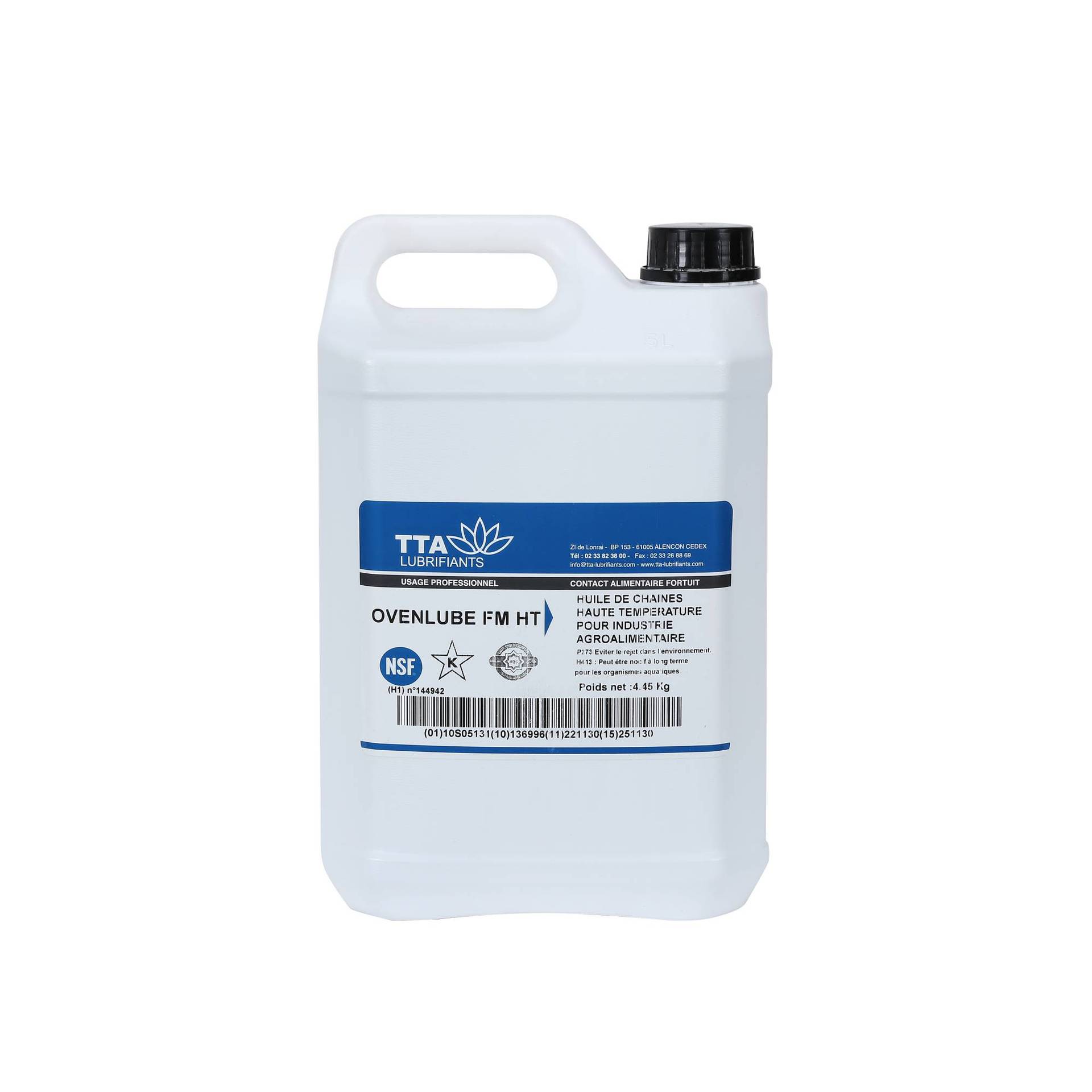 法国科化TTA食品级高温链条油OVENLUB FM HT 隧道炉可用