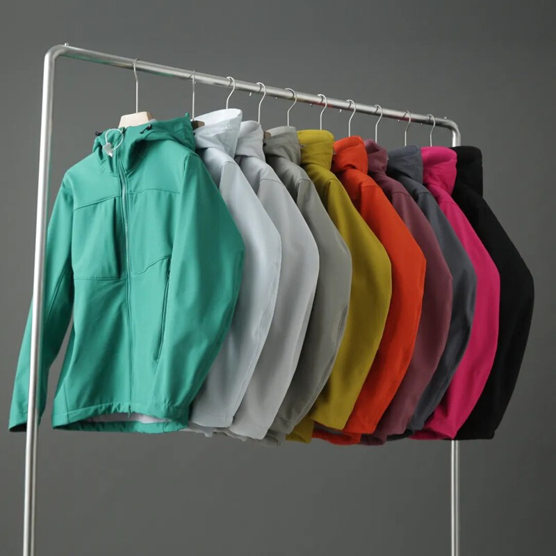 Soft Shell King! Gm Series! Breathable and Water Repellent! 3D Vertical Cutting! Outdoor Hooded Jacket for Men and Women