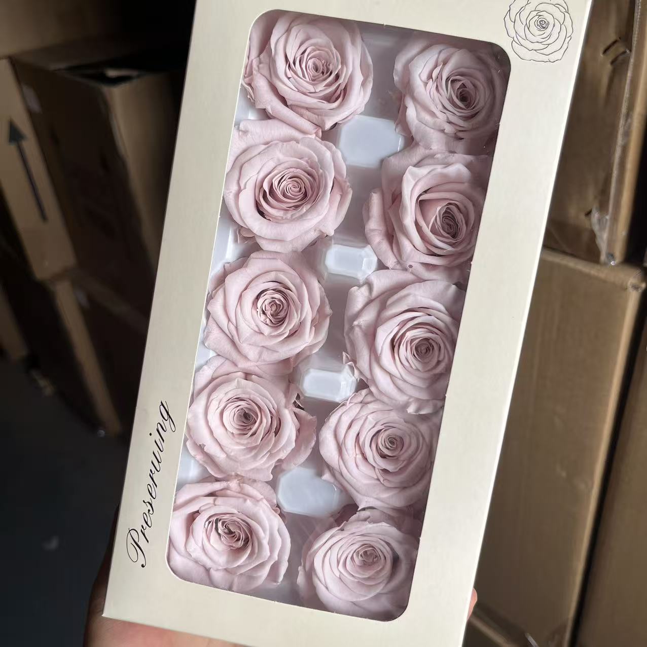 Rosas frescas preservadas B+ de 3-4 cm, ramo de flores reales para DIY, fabricante de Yunnan, materiales florales para el Festival Qixi, flores secas 520