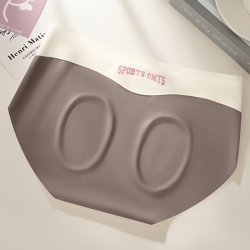 Hielo sin costuras, nalgas de melocotón, ejercicio de yoga, niña invisible sin costuras, calzoncillos antibacterianos de grado 10A, calzoncillos de mujer