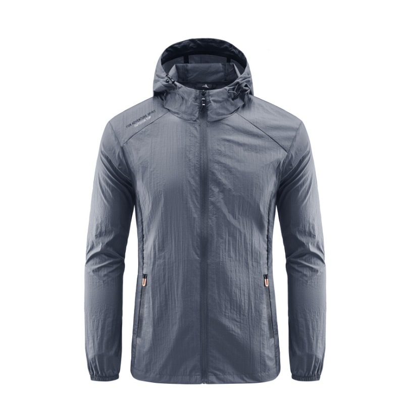 Ropa de protección solar al aire libre, logotipo de impresión UV, ropa de piel, ropa de protección solar de verano, ligera y suelta