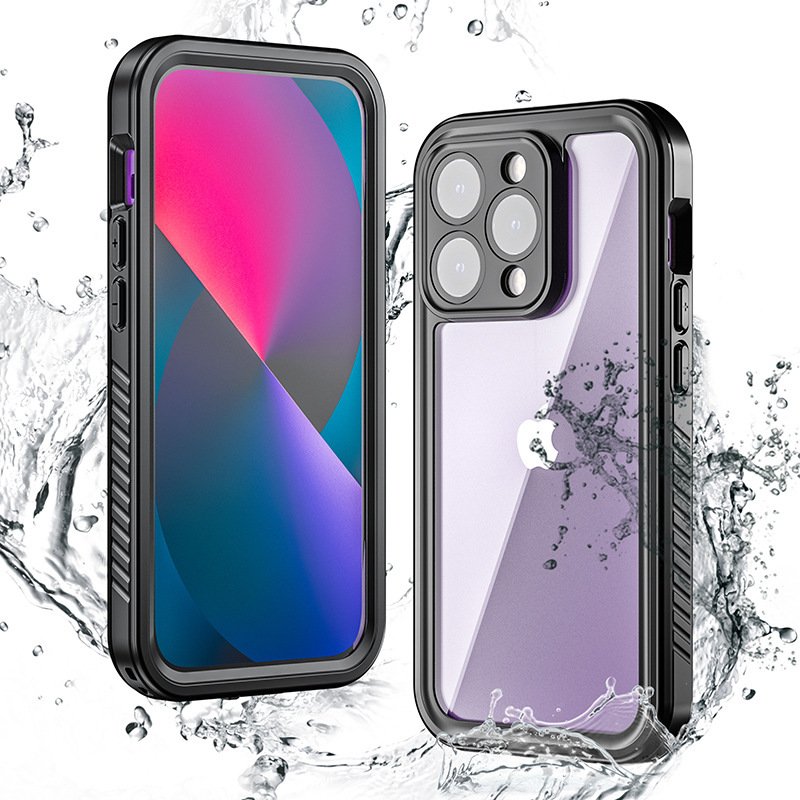 Suitable for Apple 14 mobile phone waterproof case iphone14RPO anti-fall dustproof and snowproof waterproof four anti-Shell direct sales Suitable for Apple 14 mobile phone waterproof case iphone14RPO anti-fall dustproof and snowproof waterproof four anti-Shell direct sales