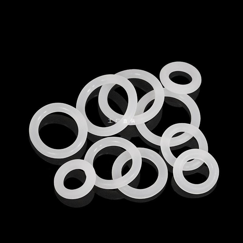 O型圈硅胶耐高温密封件水龙头防水密封圈唇釉防漏固定圈4分6分管