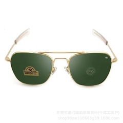 金属ガラスレンズメンズサングラス紫外線防止サングラスアサリミラー車釣りサングラスメンズ高級