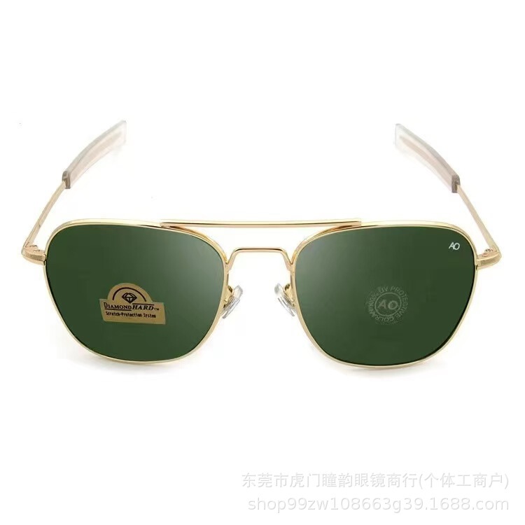 Metal Glass Lens Men's Sunglasses Anti-ultraviolet Sunglasses Oviductus Driving Fishing Sunglasses Men's Advanced Metal Glass Lens Men's Sunglasses Anti-ultraviolet Sunglasses Oviductus Driving Fishing Sunglasses Men's Advanced