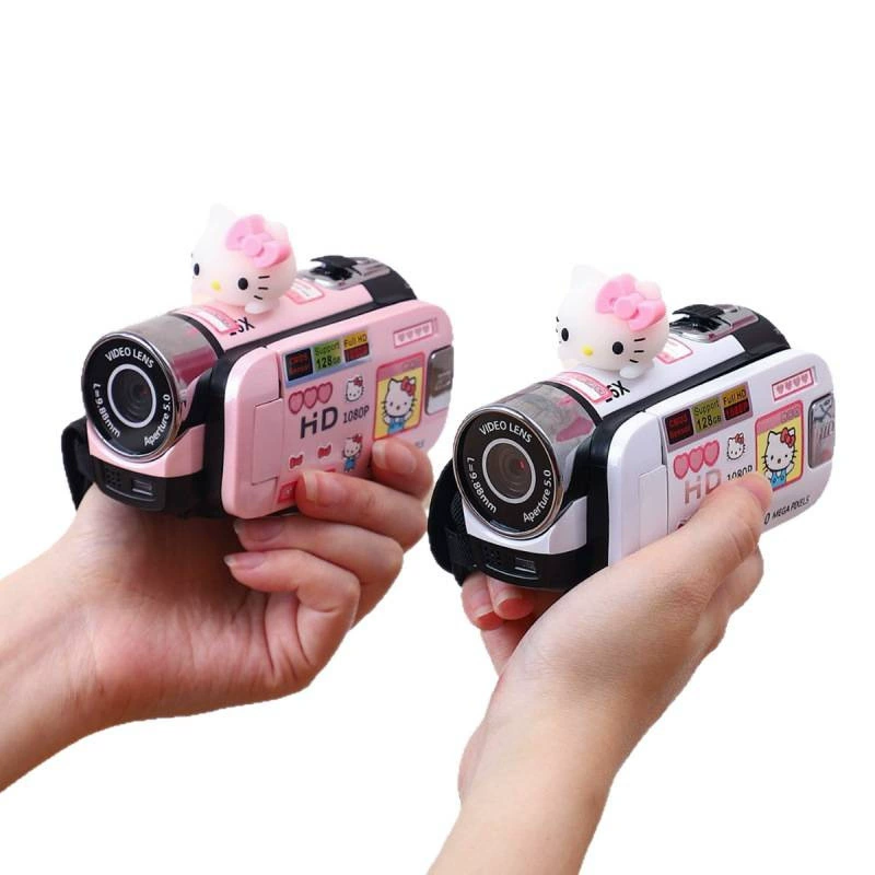 Hello Kitty, videocamera, camera for students, Birthday gift, high-quality style