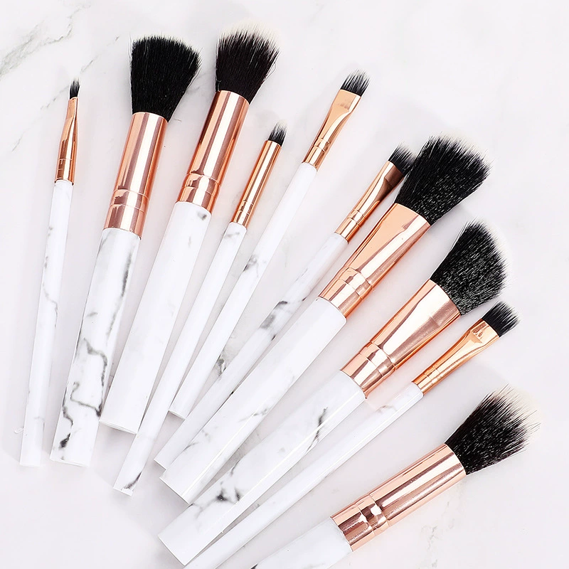 Марабль кисть 伊芝莲 Marble brush, тени для век, косметический рассыпчатый порошок, новая коллекция, 10 штук