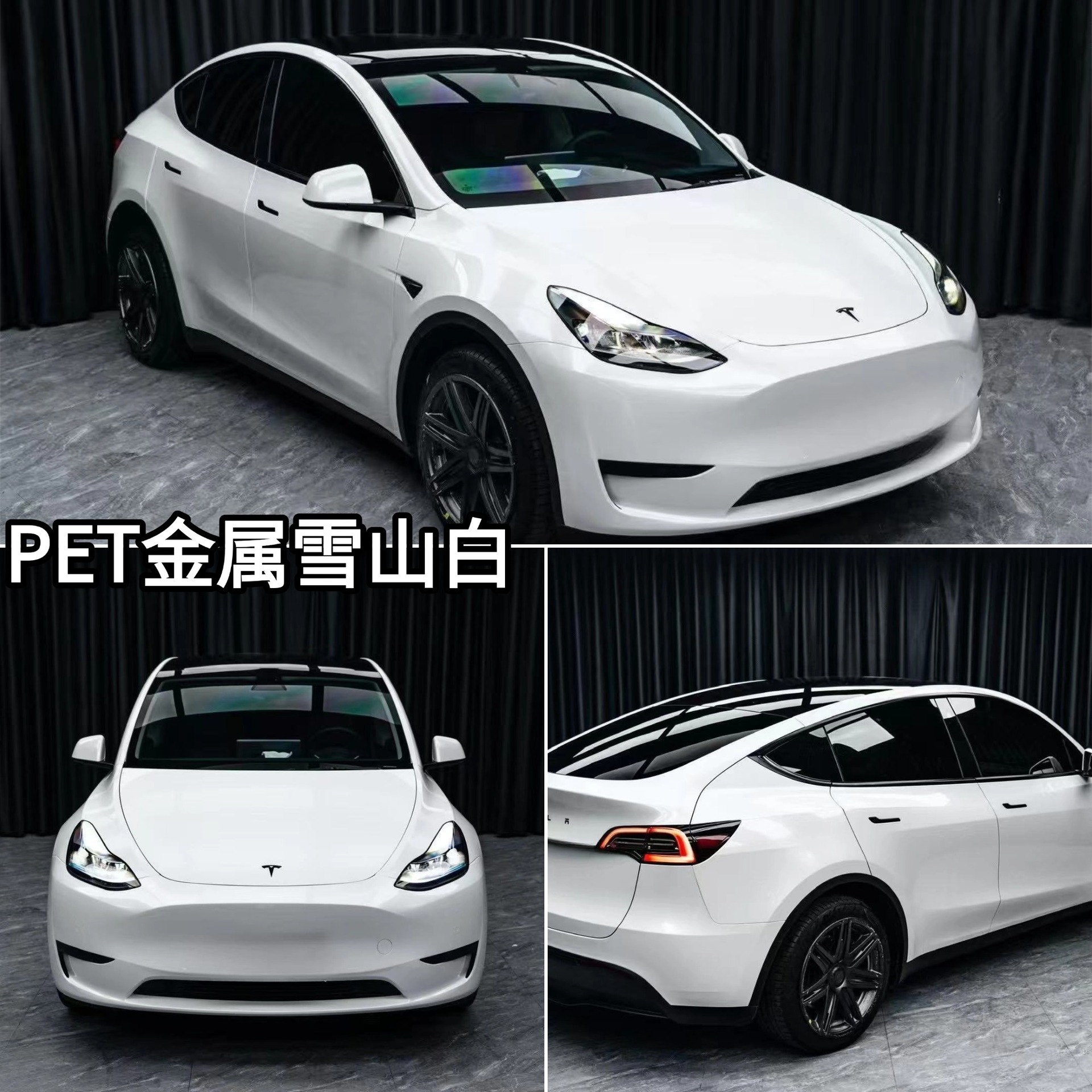 Super Bright Metallic Gt Silver Color-Changing Film, Full Car Wrap, Popular Online Trend, Personalized Modification, Direct Sales from the Manufacturer