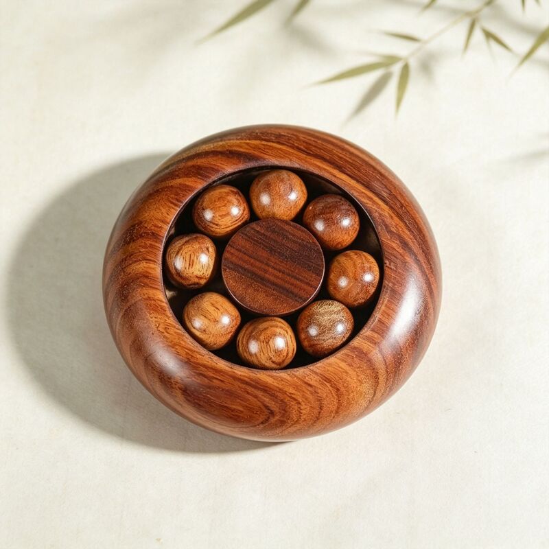 Authentic Taishan peach wood fortune-bringing green sandalwood and cypress handpiece for stress relief and wealth attraction, hand massage gift Authentic Taishan peach wood fortune-bringing green sandalwood and cypress handpiece for stress relief and wealth attraction, hand massage gift