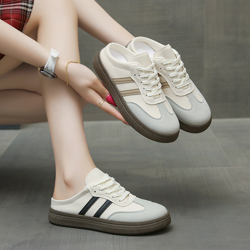 Casual Sports Style German Training Shoes for Women, 2026 Spring/Summer Hot Fashion Closed-Toe Slip-On Mules Casual Sports Style German Training Shoes for Women, 2026 Spring/Summer Hot Fashion Closed-Toe Slip-On Mules