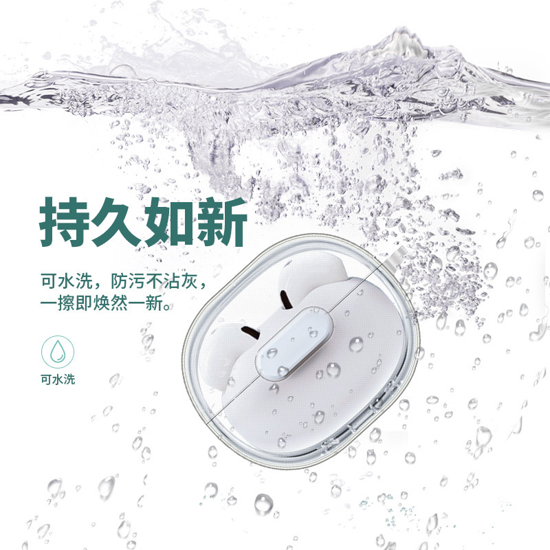 Suitable for Pinsheng Lv12Ab Headphone Cover Wireless Bluetooth Headset Protective Cover Tpu Transparent Soft Shell Color Printing Pattern Suitable for Pinsheng Lv12Ab Headphone Cover Wireless Bluetooth Headset Protective Cover Tpu Transparent Soft Shell Color Printing Pattern