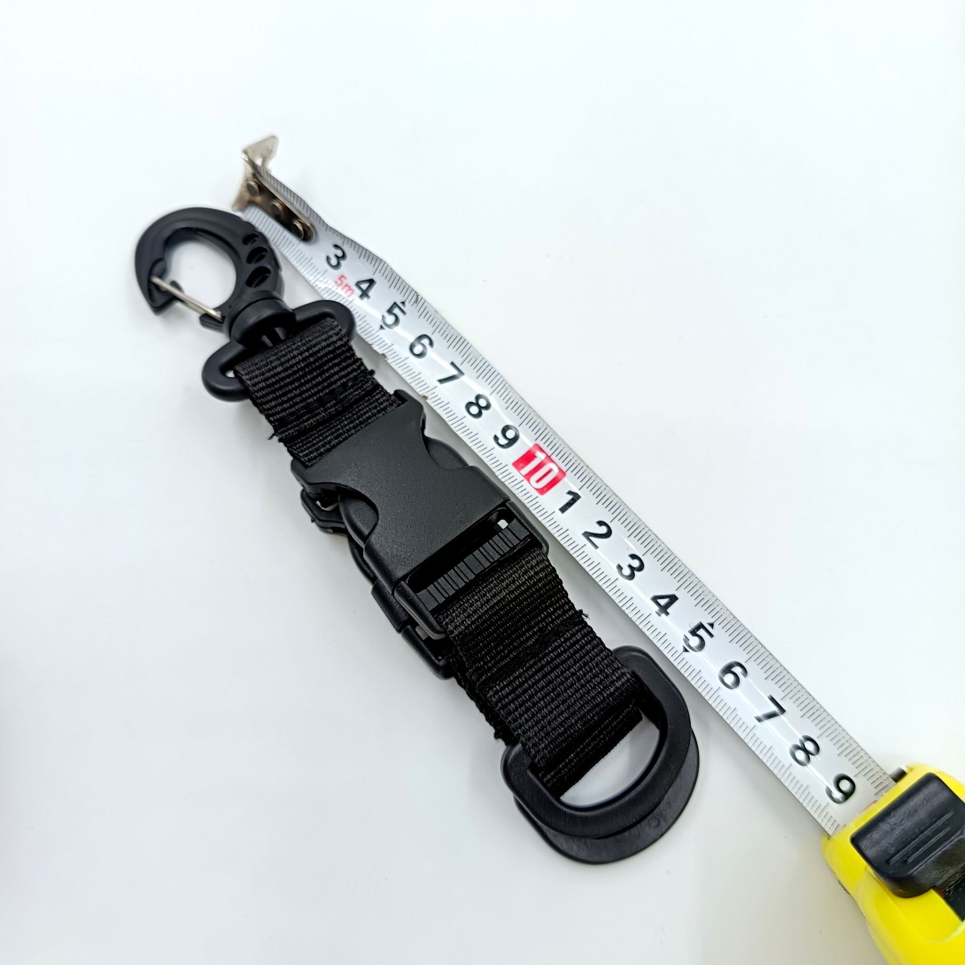 Viaje al aire libre   Keychain multifuncional de doble anillo   EDC gancho al aire libre mochila portátil de montaña