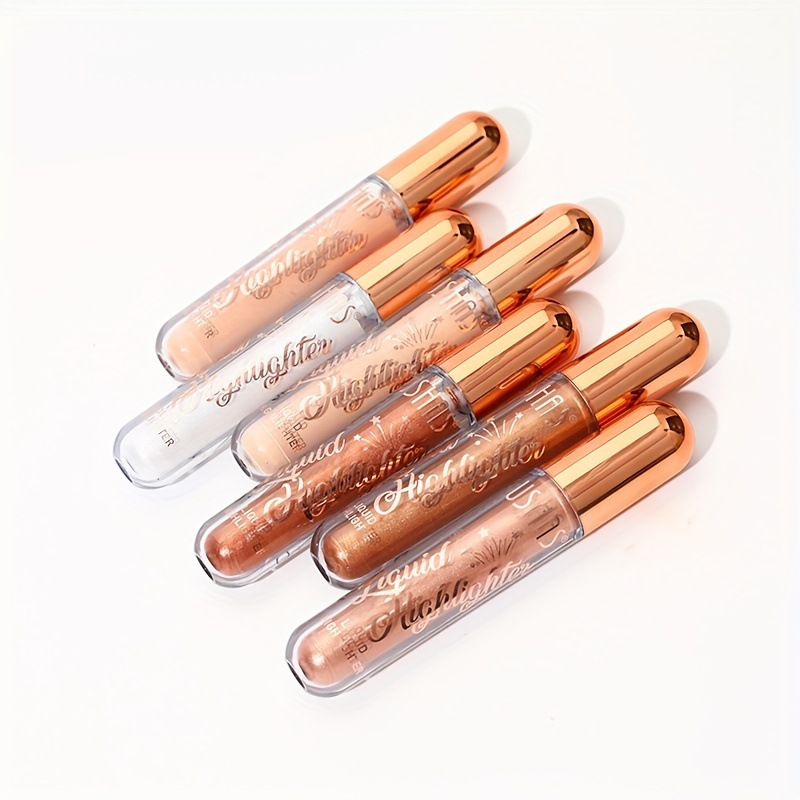 USHAS cross-border spot FS265A líquido destello brillante diamante perlado brillo reparador sombra de ojos líquida polarizada