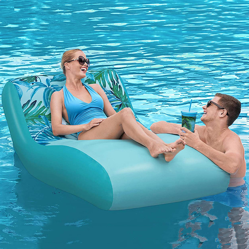 Inflatable swimming ring for adults play in water