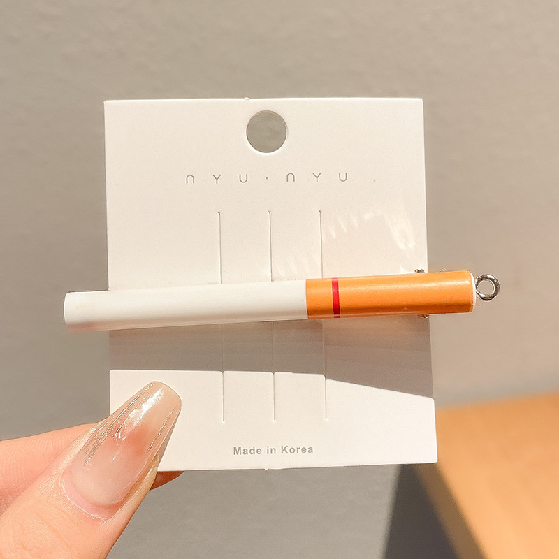 Crema ondulado punto arco clip para el cabello de la mujer adorable lateral cabello roto frisa clip de boca de pato clip para la niña clip para el cabello