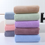 珊瑚绒大毛巾回礼品家用厂家批发素色洗脸擦脸巾面巾珊瑚绒材质