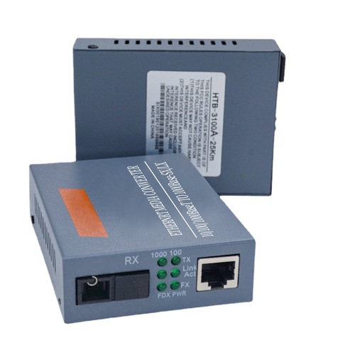 Manufacturer Wholesale Gigabit Fiber Optic Transceivers 1 optical 2 electrical 4 electrical 8 electrical single-mode single-fiber 3-20KM optical-electrical converter