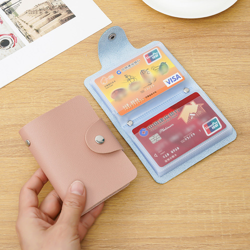 Anti-theft, anti-skimming, anti-demagnetization bank card bag, creative multi-card slot identity card holder, cross-border shielding card case, printed wholesale