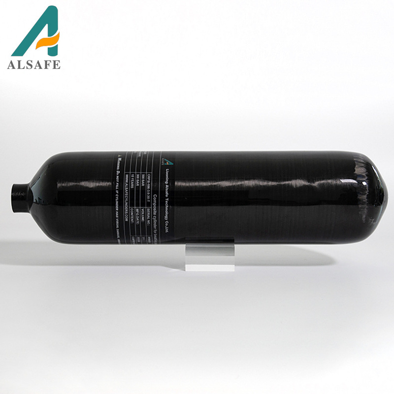 Factory Direct wholesale 3L carbon fiber gas cylinder emergency rescue fire respirator carbon fiber composite gas cylinder Factory Direct wholesale 3L carbon fiber gas cylinder emergency rescue fire respirator carbon fiber composite gas cylinder