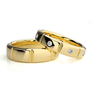 S925 Sterling Silver Couple Ring for Men and Women Niche Electroplating French Style No Pigment Ring Simple Atmospheric Wedding Ring