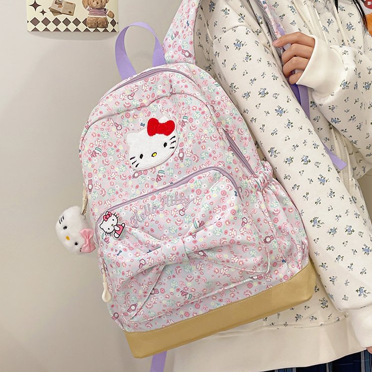 Capacious backpack