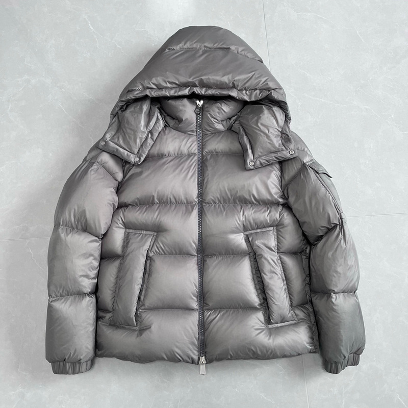 Trendy Brand Cross-Border 25Fw Nanyou High-End Autumn and Winter New Gray Maya Detachable Hood Side Pocket down Jacket Trendy Brand Cross-Border 25Fw Nanyou High-End Autumn and Winter New Gray Maya Detachable Hood Side Pocket down Jacket